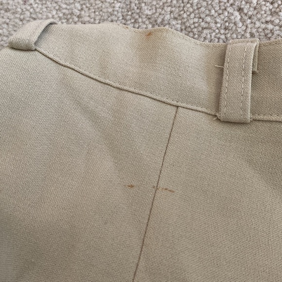 Tan split seam vintage trousers - Picture 3 of 4